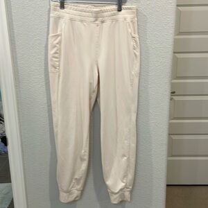 Fabletics On-The-Go Cold Weather Jogger Off White M‎